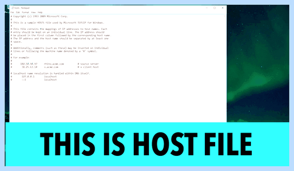 Добавить в hosts windows 10