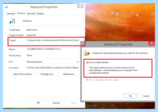 Добавить в hosts windows 10