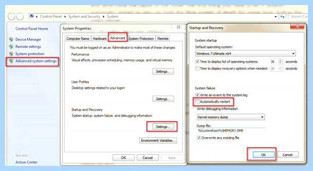 Windows 10 синий экран при включении