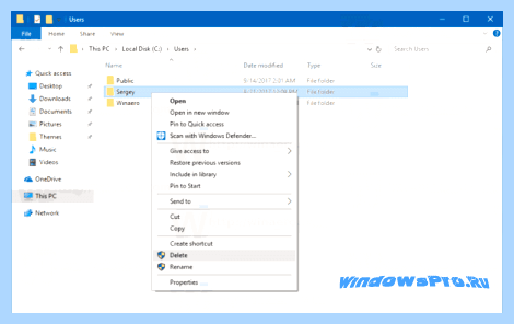 Windows 10 удаление пользователя (windows, удаление, пользователь, учетной записи, учетную запись) Windows 10 удаление пользователя