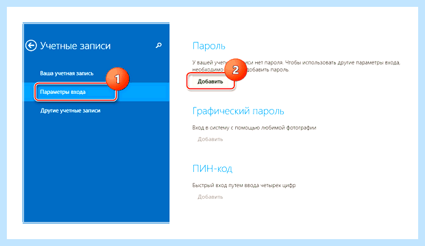 Windows 10 установить пароль (windows, установить, пароль, учетной записи, «Меню пуск», Способ Установка) Windows 10 установить пароль