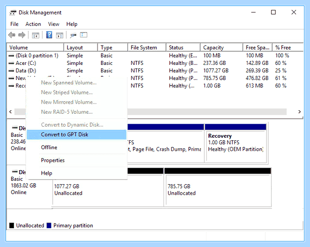 Windows 10 установка на gpt (windows, установка, потери данных, вашем диске, установить Windows, Windows Windows) Windows 10 установка на gpt
