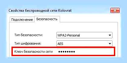 Введите ключ безопасности сети что это