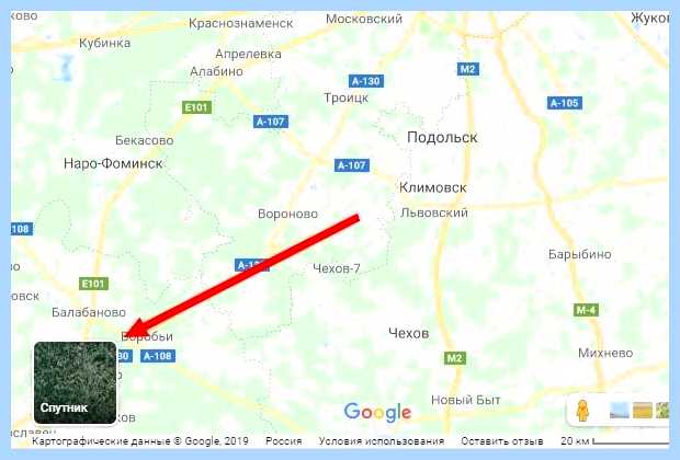 Ввести координаты на карте Карты от Google не