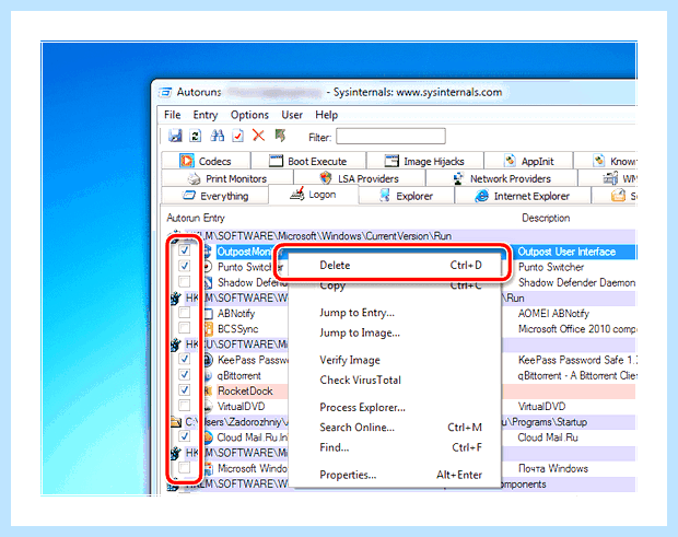 Windows 7 автозапуск программ (windows, автозапуск, программа, программ Windows, автозапуск программ, автозапуск программ Windows) Windows 7 автозапуск программ