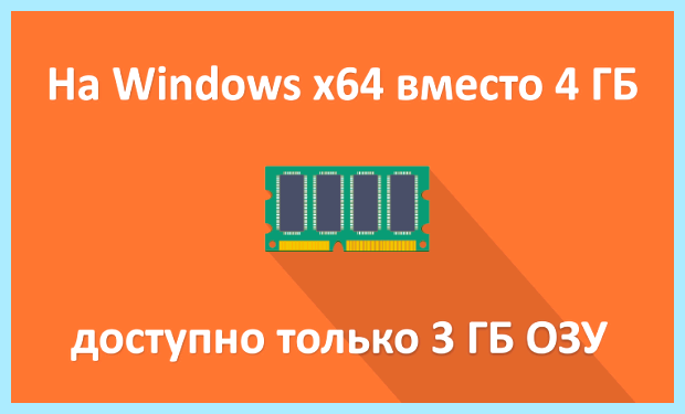 Windows 7 использует не всю оперативную память (windows, использовать, весь, оперативный, память, оперативную память) Windows 7 использует не всю оперативную память