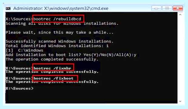 Windows 7 как восстановить загрузчик