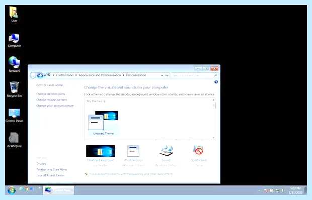 Windows 7 завершение работы