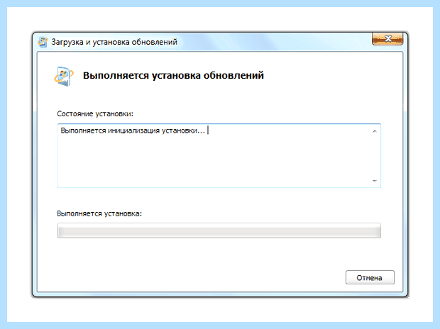 Windows 7 не обновляется