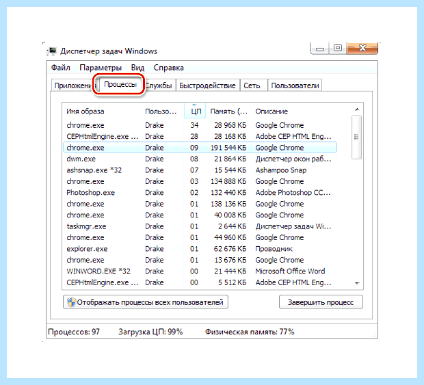 Windows 7 остановка ненужных служб