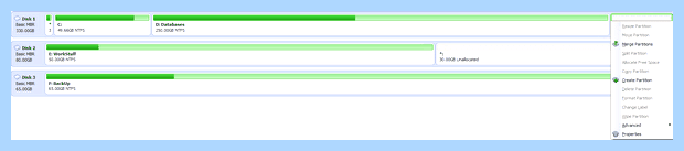 Windows 7 расширить том