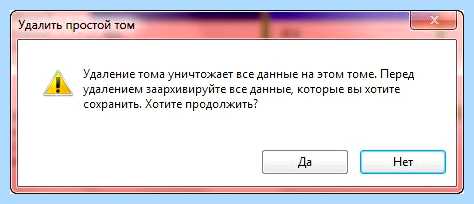 Windows 7 расширить том