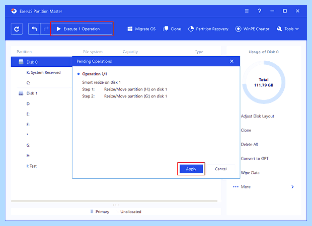 Windows 7 расширить том
