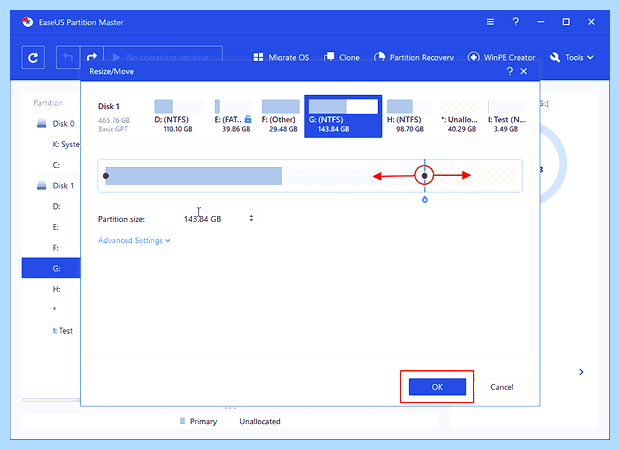 Windows 7 расширить том