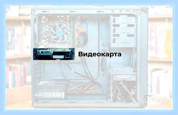 Видеокарта на материнской плате () Видеокарта на материнской плате