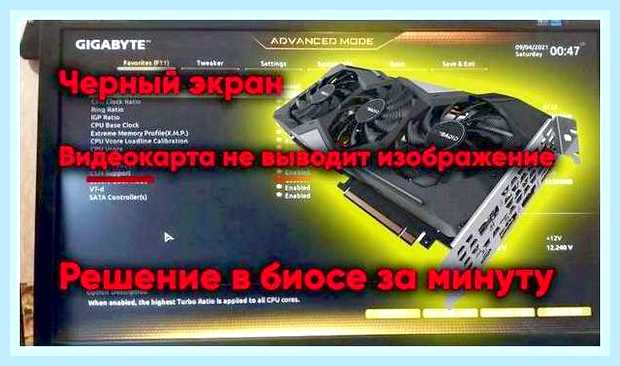 Видеокарта не выводит изображение на монитор () Видеокарта не выводит изображение на монитор