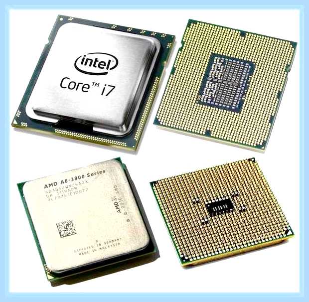 Виды процессоров intel