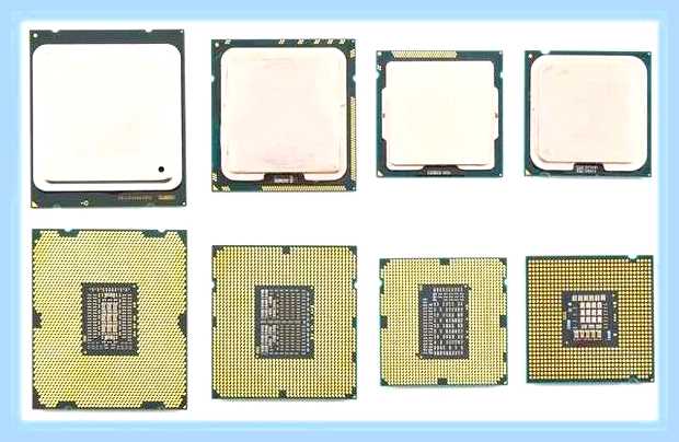 Виды процессоров intel