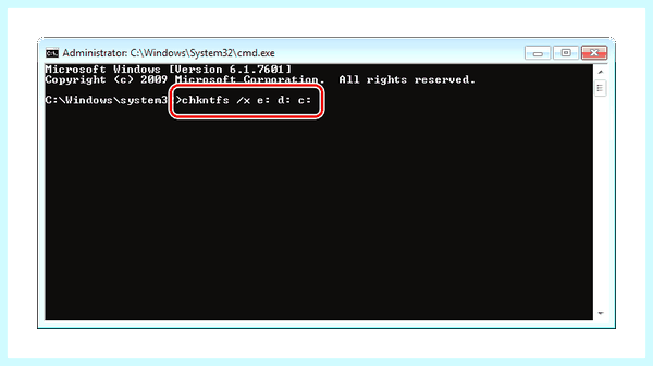 Disk checking при запуске windows