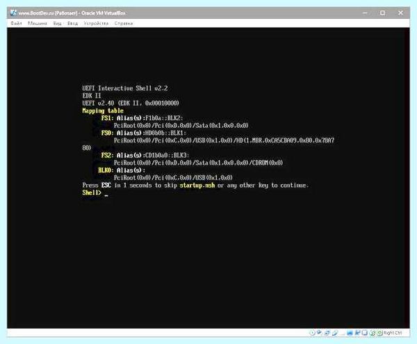 Efi shell что это (shell, Ответ комментарий, UEFI Shell, комментарий Vsevolod-linuxoid) Efi shell что это