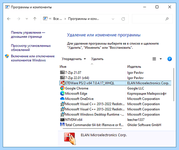 Elantech что это