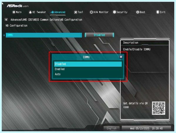 Enable в биосе что это