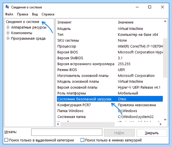 Enabled в биосе (enabled, биосе, Secure Boot, безопасной загрузки) Enabled в биосе