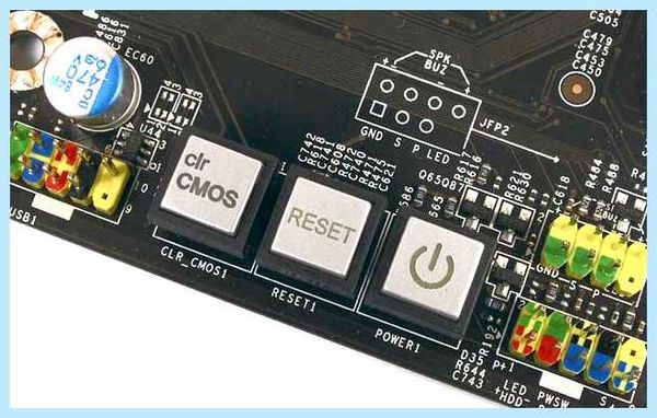 Entering setup bios