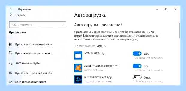 Виндовс 10 как отключить автозапуск программ