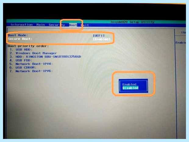 Windows secure boot что это
