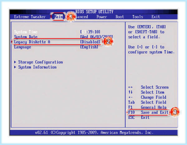 Enter setup to recover bios setting