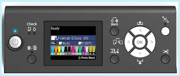 Epson l110 уровень чернил