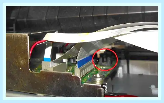 Epson l132 замена памперса