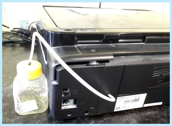 Epson l132 замена памперса