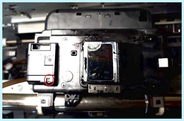 Epson l132 замена памперса
