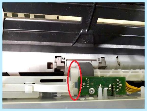 Epson l132 замена памперса