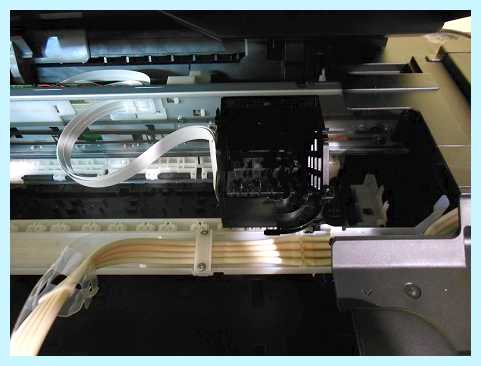 Epson l210 прочистка