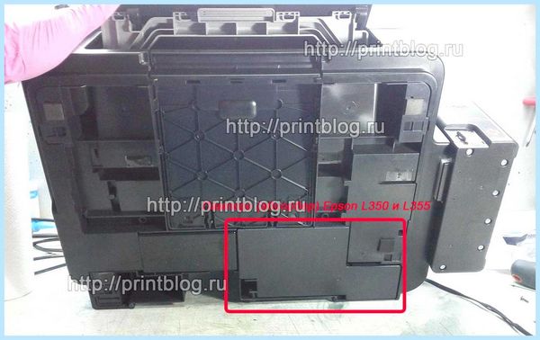 Epson l350 памперс