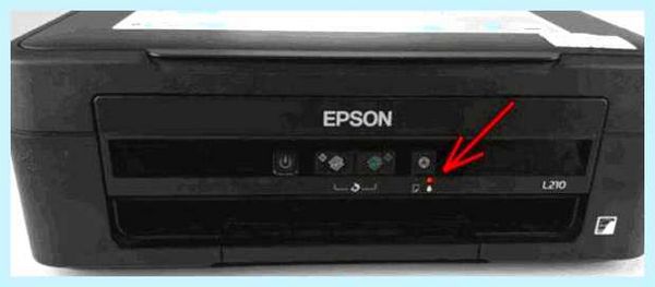 Epson l355 мигает капля