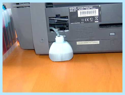 Epson l355 мигает капля