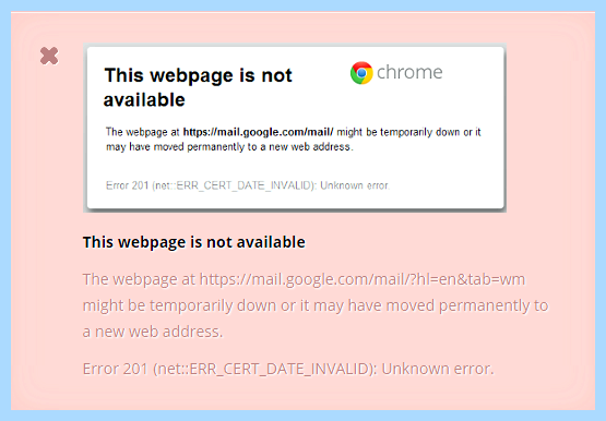 Err cert date