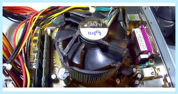 Error 0135 cpu fan failure