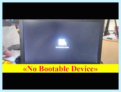 Error bios legacy boot of uefi media