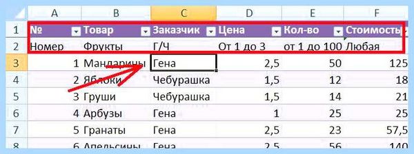 Excel как зафиксировать строку