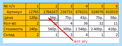 Excel как закрепить столбец