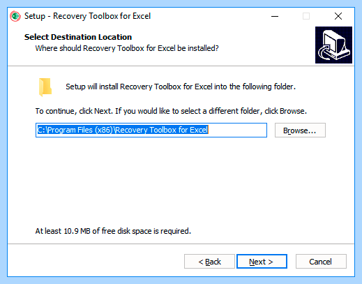 Excel recovery toolbox