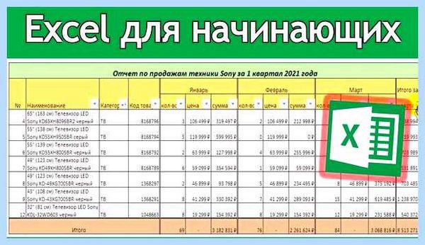 Excel с новой строки