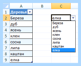 Excel список значений в ячейке (excel, список, значение, ячейка, выпадающего списка) Excel список значений в ячейке