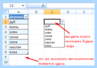 Excel список значений в ячейке (excel, список, значение, ячейка, выпадающего списка) Excel список значений в ячейке