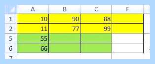 Excel закрепить строку и столбец одновременно